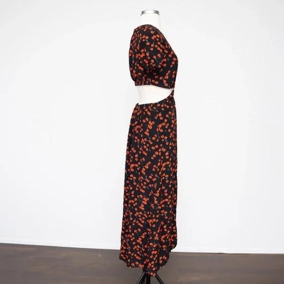 STAUD‎ | Calypso Poppy Cut-Out Dress - Picture 5 of 14